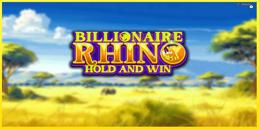 Riktiga pengar med en spelautomat Billionaire Rhino, bild 1