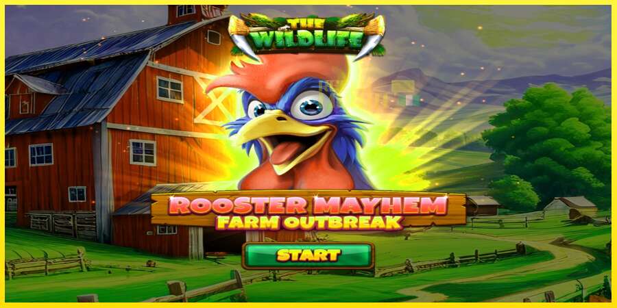 Riktiga pengar med en spelautomat Rooster Mayhem Farm Outbreak, bild 1