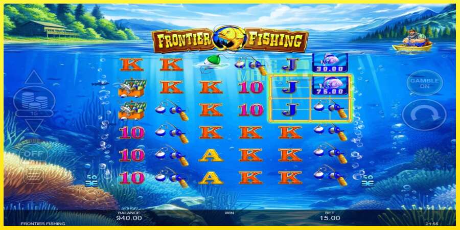 Riktiga pengar med en spelautomat Frontier Fishing, bild 4