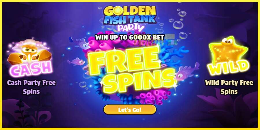 Riktiga pengar med en spelautomat Golden Fish Tank Party, bild 1