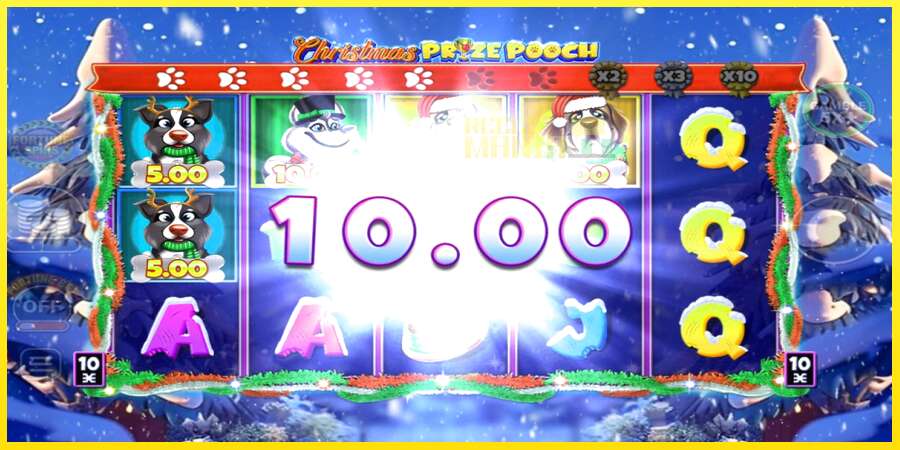 Riktiga pengar med en spelautomat Christmas Prize Pooch, bild 2