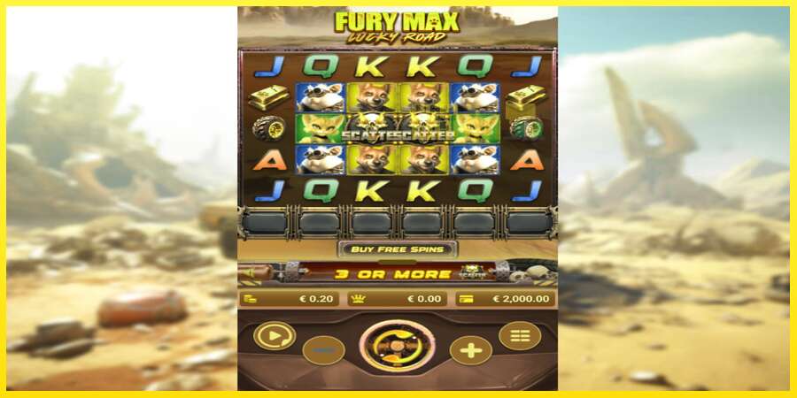 Riktiga pengar med en spelautomat Fury Max Lucky Road, bild 2