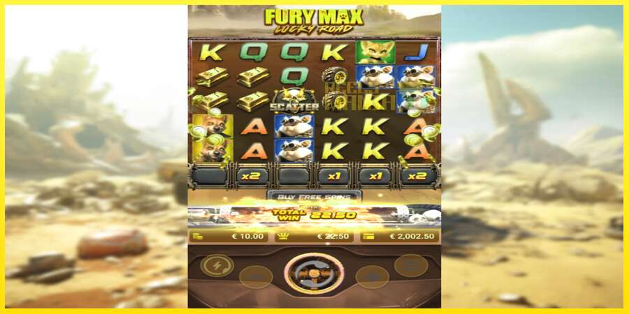 Riktiga pengar med en spelautomat Fury Max Lucky Road, bild 3