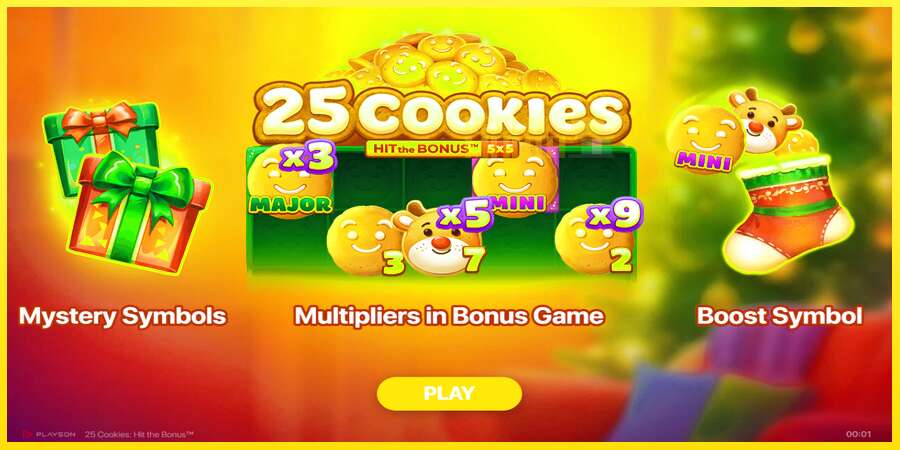 Riktiga pengar med en spelautomat 25 Cookies: Hit the Bonus, bild 1