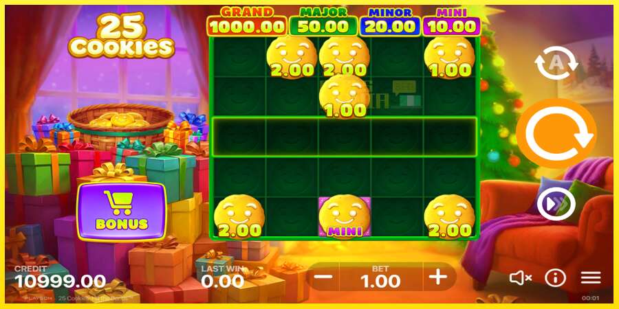 Riktiga pengar med en spelautomat 25 Cookies: Hit the Bonus, bild 2