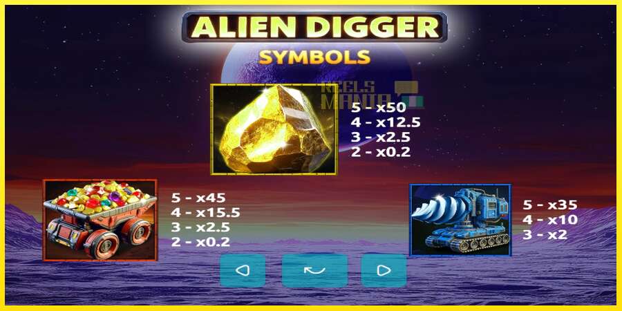 Riktiga pengar med en spelautomat Alien Digger, bild 3