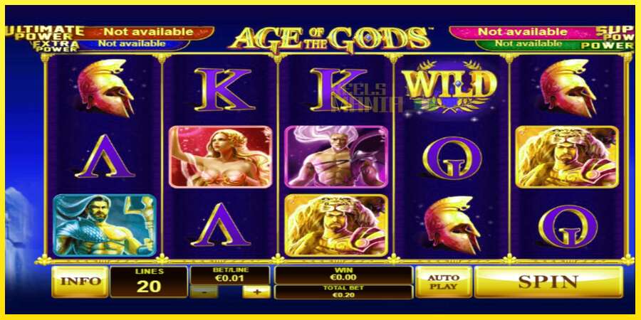 Riktiga pengar med en spelautomat Age Of The Gods, bild 1