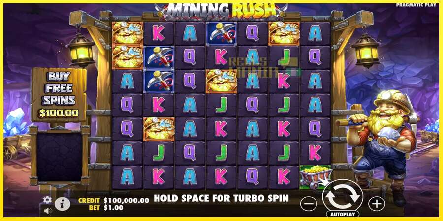 Riktiga pengar med en spelautomat Mining Rush, bild 2