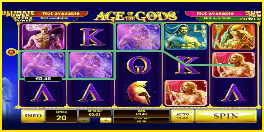 Riktiga pengar med en spelautomat Age Of The Gods, bild 3