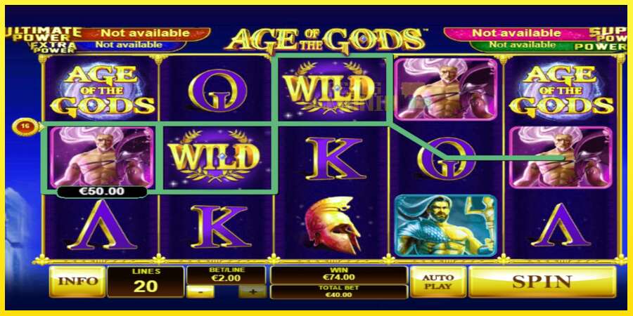 Riktiga pengar med en spelautomat Age Of The Gods, bild 4