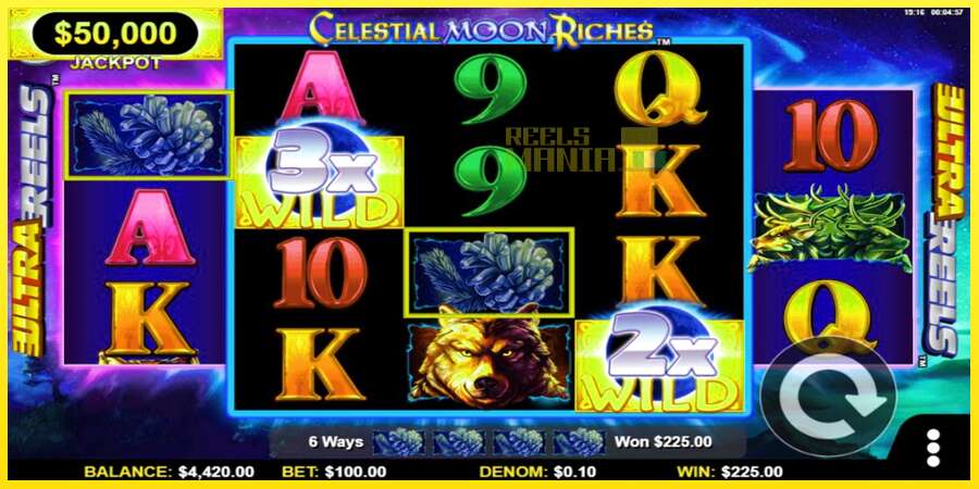 Riktiga pengar med en spelautomat Celestial Moon Riches, bild 5