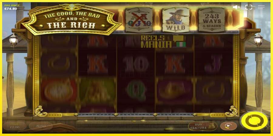 Riktiga pengar med en spelautomat The Good The Bad and The Rich, bild 4