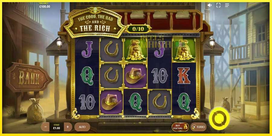 Riktiga pengar med en spelautomat The Good The Bad and The Rich, bild 5