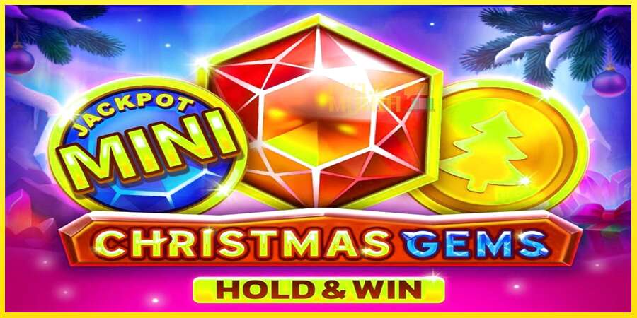 Riktiga pengar med en spelautomat Christmas Gems Hold & Win, bild 1