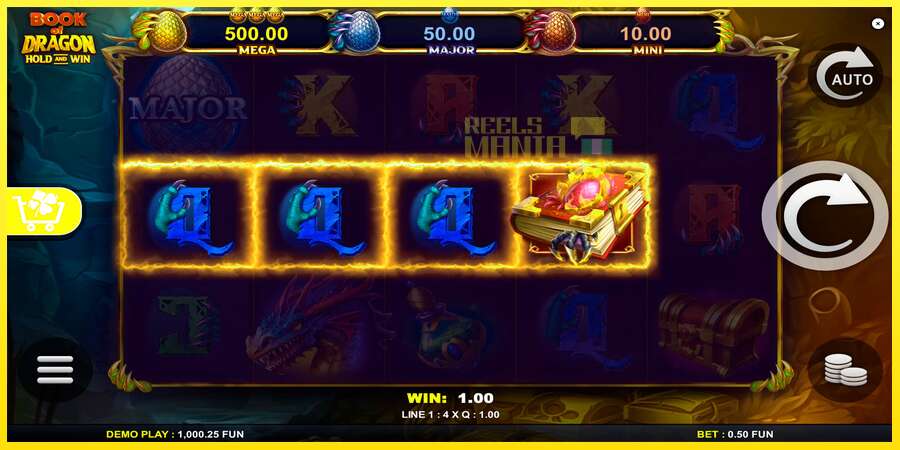 Riktiga pengar med en spelautomat Book of Dragon Hold and Win, bild 3