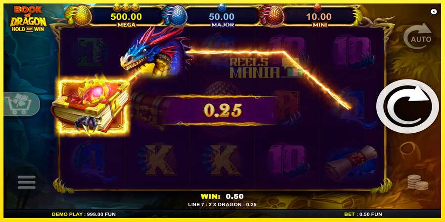 Riktiga pengar med en spelautomat Book of Dragon Hold and Win, bild 5