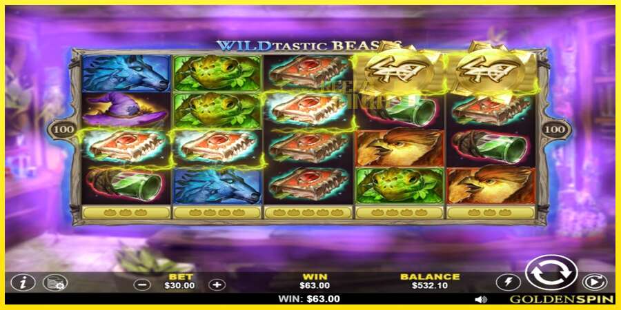 Riktiga pengar med en spelautomat Wildtastic Beasts, bild 3