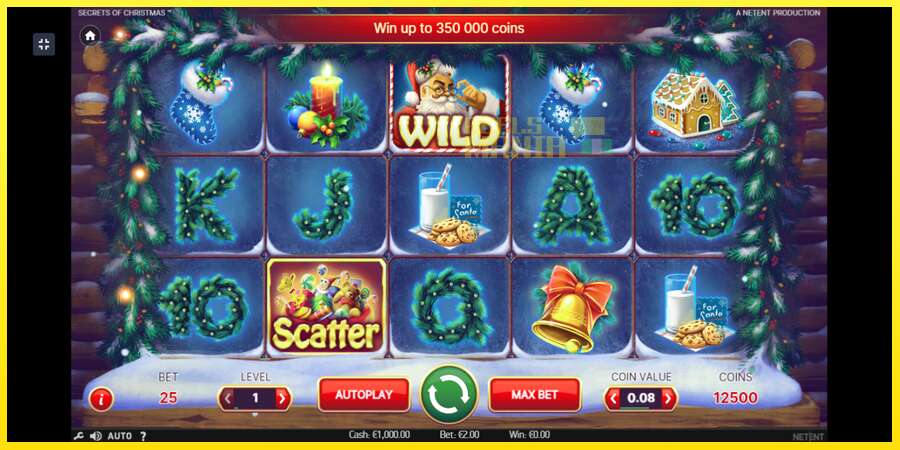 Riktiga pengar med en spelautomat Secrets of Christmas, bild 2