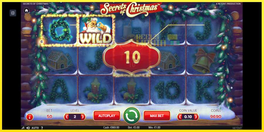 Riktiga pengar med en spelautomat Secrets of Christmas, bild 4