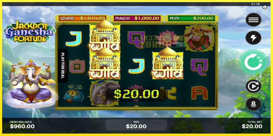 Riktiga pengar med en spelautomat Jackpot Ganesha Fortune, bild 4