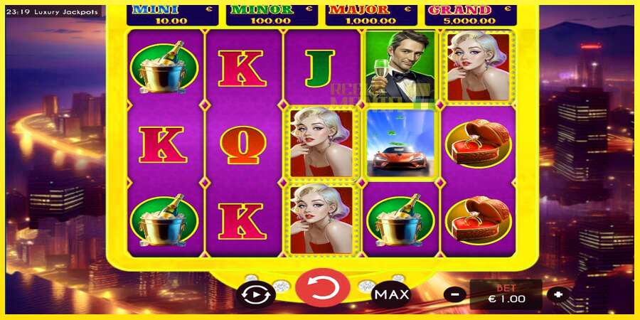 Riktiga pengar med en spelautomat Luxury Jackpots, bild 1