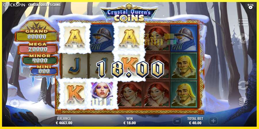 Riktiga pengar med en spelautomat Crystal Queens Coins, bild 5