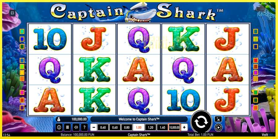 Riktiga pengar med en spelautomat Captain Shark, bild 1