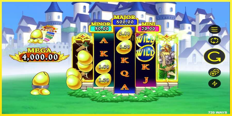 Riktiga pengar med en spelautomat Knights of the Golden Egg, bild 4