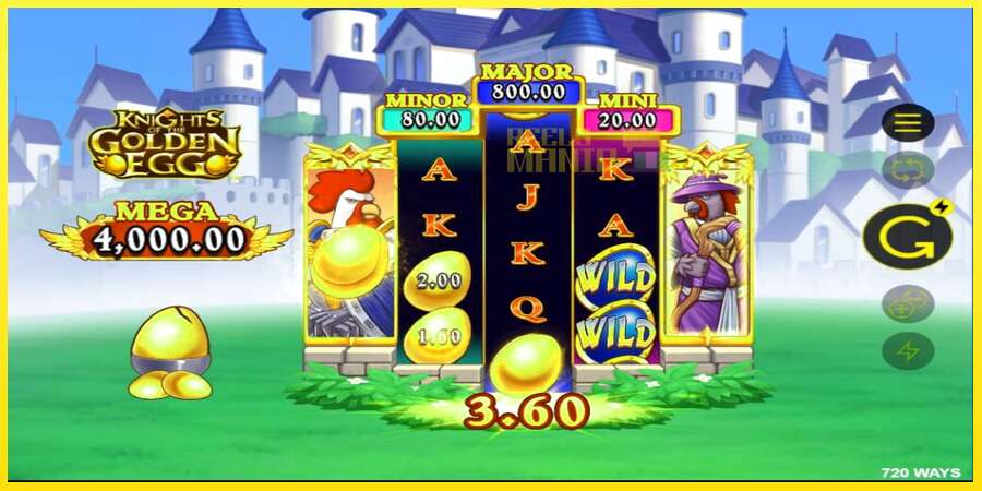 Riktiga pengar med en spelautomat Knights of the Golden Egg, bild 6