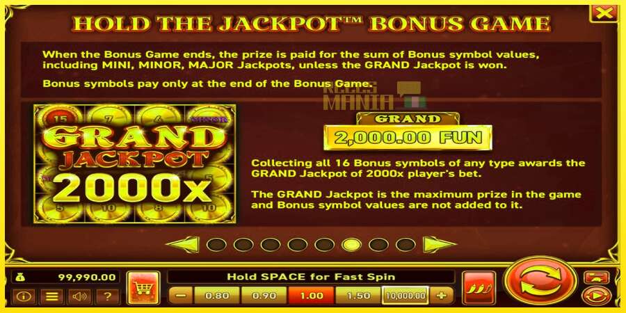 Riktiga pengar med en spelautomat 16 Coins Grand Gold Edition Halloween Jackpots, bild 5