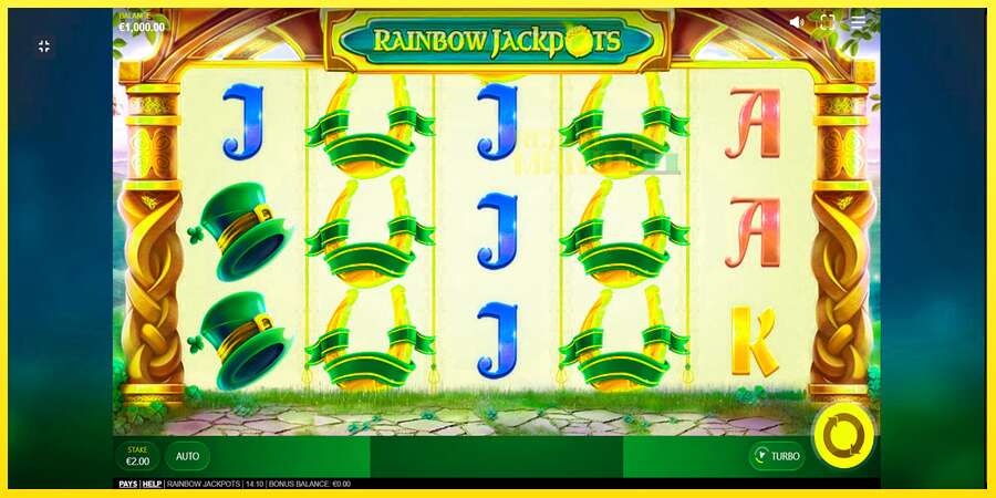 Riktiga pengar med en spelautomat Rainbow Jackpots, bild 1