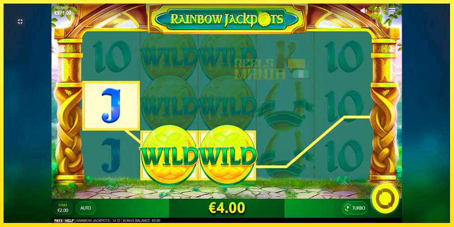 Riktiga pengar med en spelautomat Rainbow Jackpots, bild 5