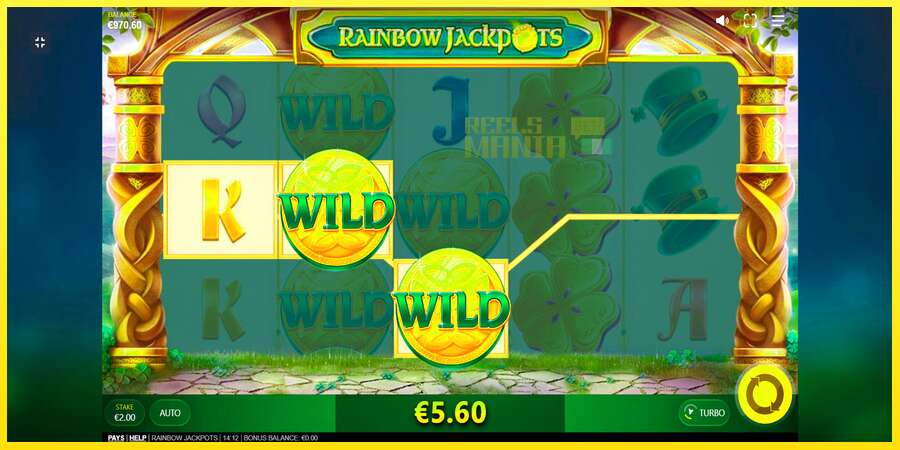 Riktiga pengar med en spelautomat Rainbow Jackpots, bild 6