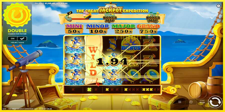 Riktiga pengar med en spelautomat The Great Jackpot Expedition, bild 5