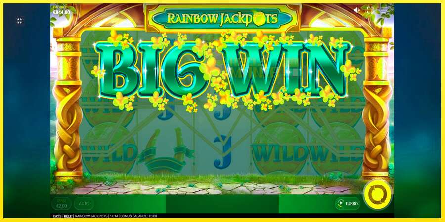 Riktiga pengar med en spelautomat Rainbow Jackpots, bild 9