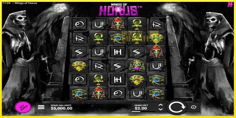 Riktiga pengar med en spelautomat Wings of Horus, bild 1