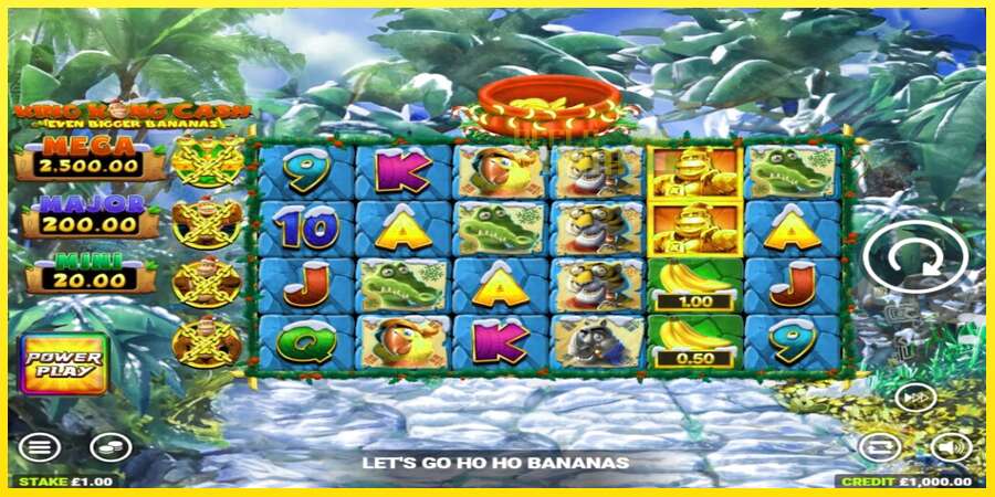 Riktiga pengar med en spelautomat King Kong Cash Even Bigger Bananas Power Play, bild 2