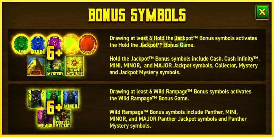 Riktiga pengar med en spelautomat Mighty Wild: Panther Grand Gold Edition Halloween Jackpots, bild 5