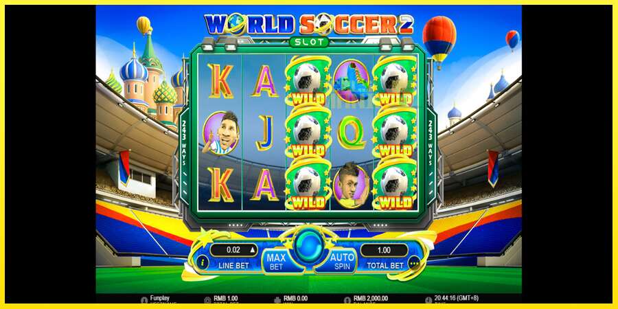 Riktiga pengar med en spelautomat World Soccer Slot 2, bild 1