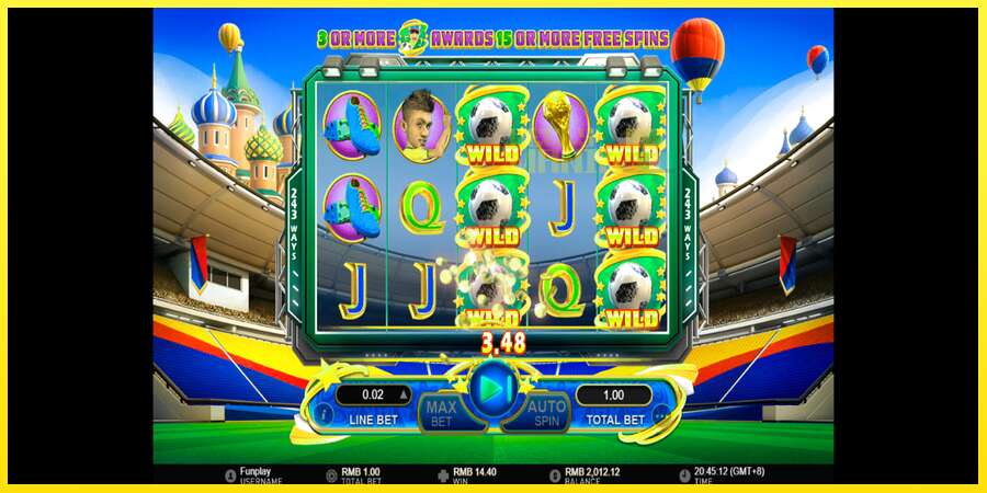 Riktiga pengar med en spelautomat World Soccer Slot 2, bild 4