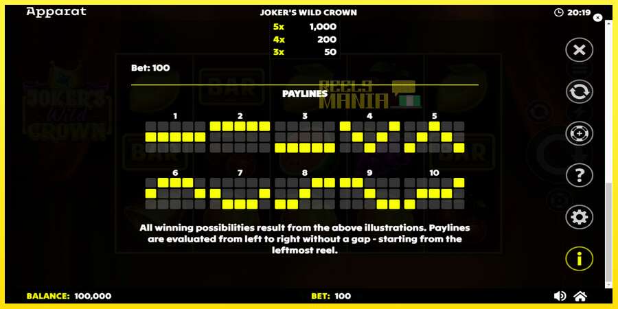 Riktiga pengar med en spelautomat Jokers Wild Crown Diamond Treasures, bild 7