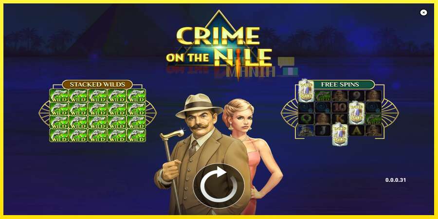 Riktiga pengar med en spelautomat Crime on the Nile, bild 1