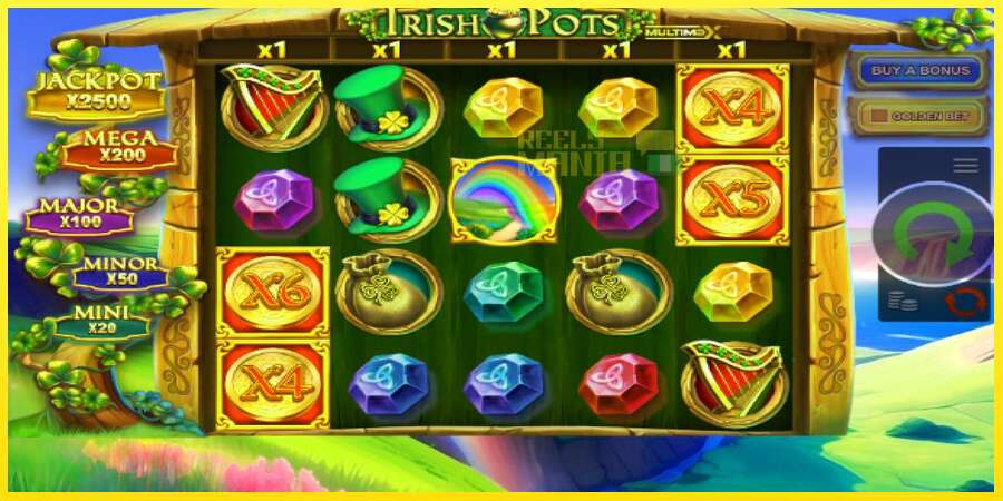 Riktiga pengar med en spelautomat Irish Pots MultiMax, bild 2