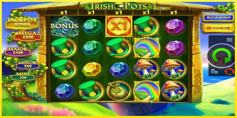 Riktiga pengar med en spelautomat Irish Pots MultiMax, bild 4