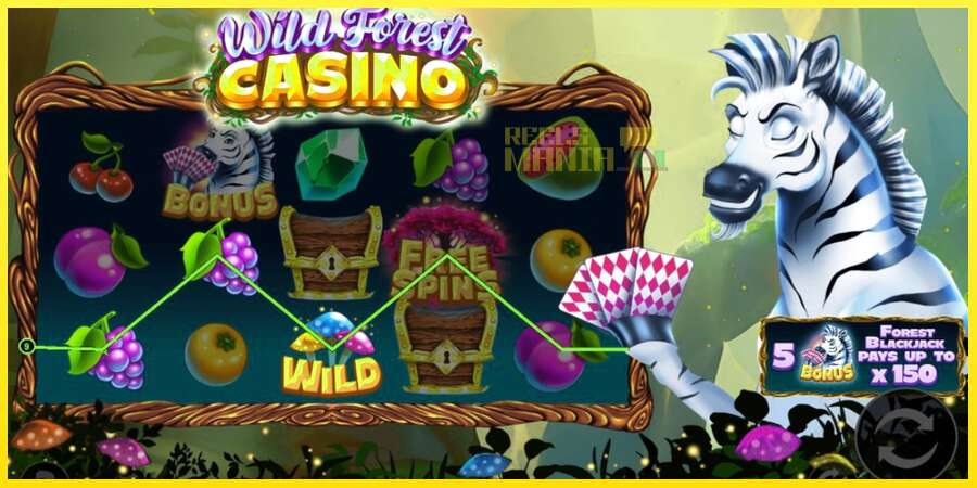 Riktiga pengar med en spelautomat Wild Forest Casino, bild 2