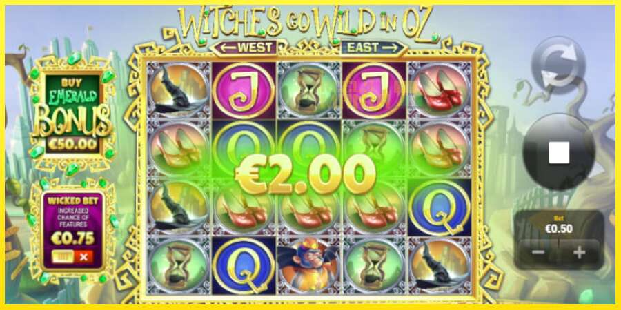 Riktiga pengar med en spelautomat Witches Go Wild in Oz, bild 1