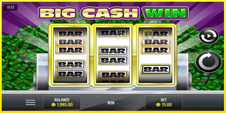 Riktiga pengar med en spelautomat Big Cash Win, bild 1