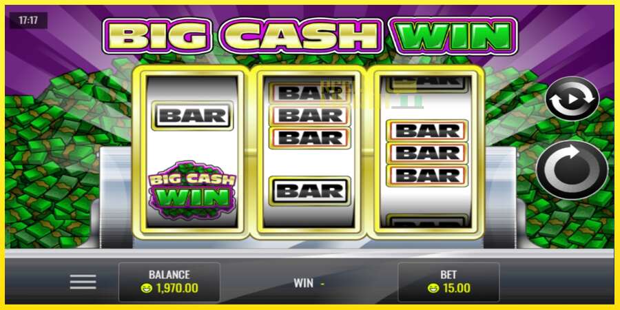 Riktiga pengar med en spelautomat Big Cash Win, bild 2