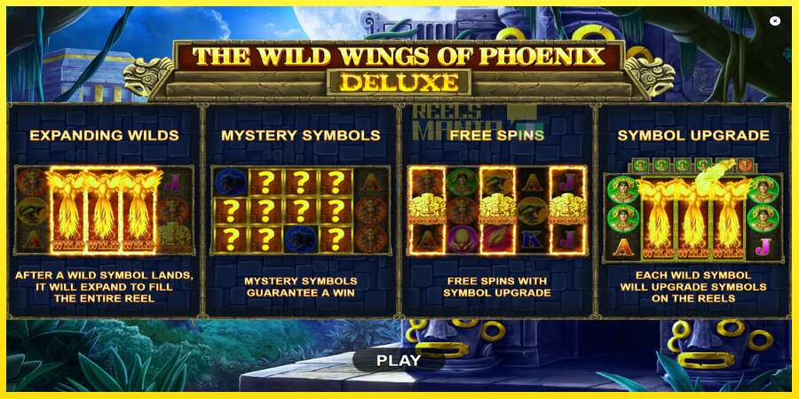 Riktiga pengar med en spelautomat The Wild Wings of Phoenix Deluxe, bild 1