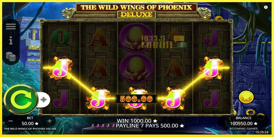 Riktiga pengar med en spelautomat The Wild Wings of Phoenix Deluxe, bild 4